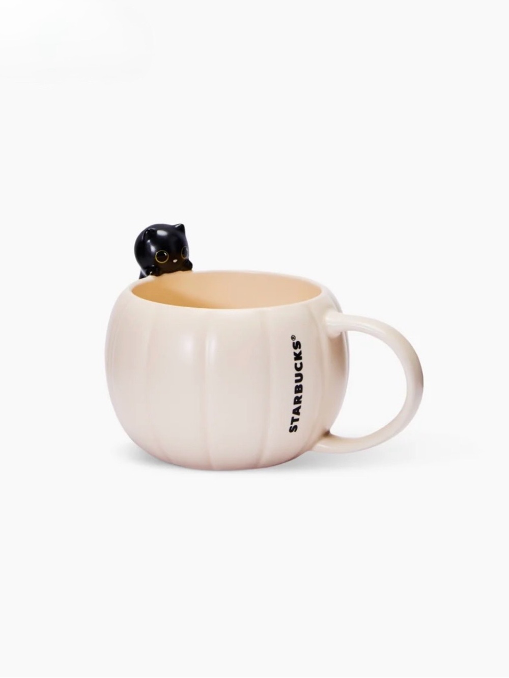 Starbucks Black Cat Ceramic Mug